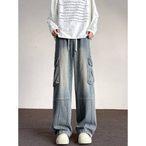 Product Description: Vintage Patchwork Denim