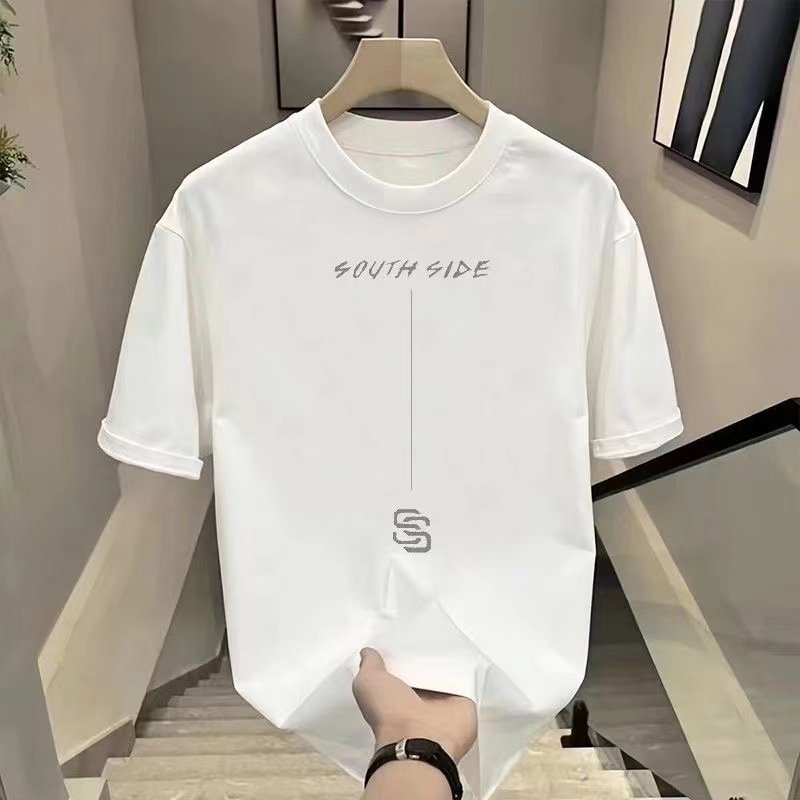 Black T-shirt with an exclamation mark - Image 2